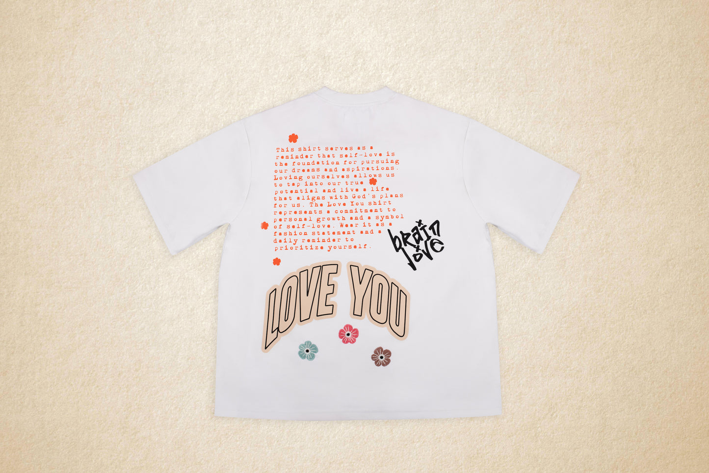 Love You T-Shirt (White) - Brain Love
