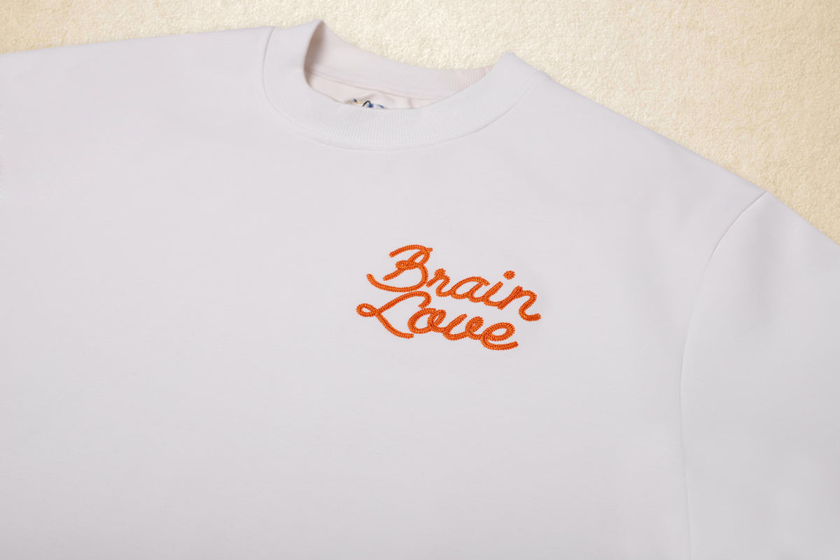 Love You T-Shirt (White) - Brain Love