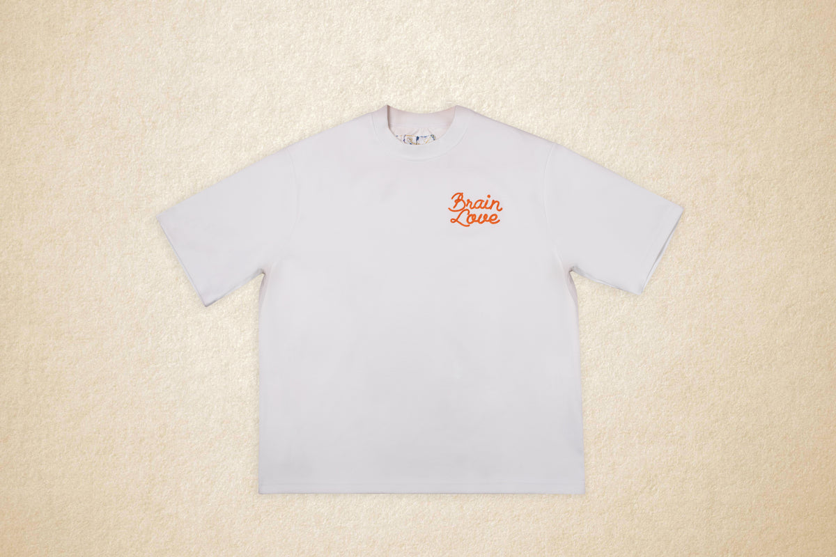 Love You T-Shirt (White) - Brain Love