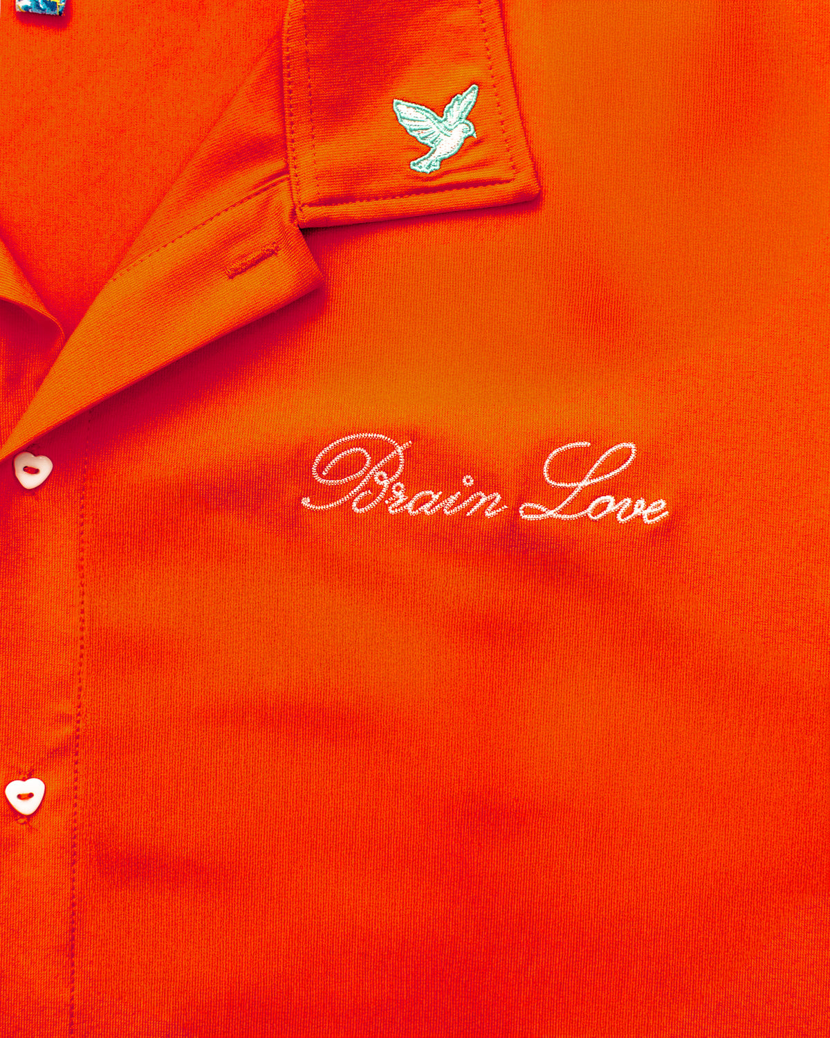 Brain Love "Orange" Uniform Shirt - Brain Love