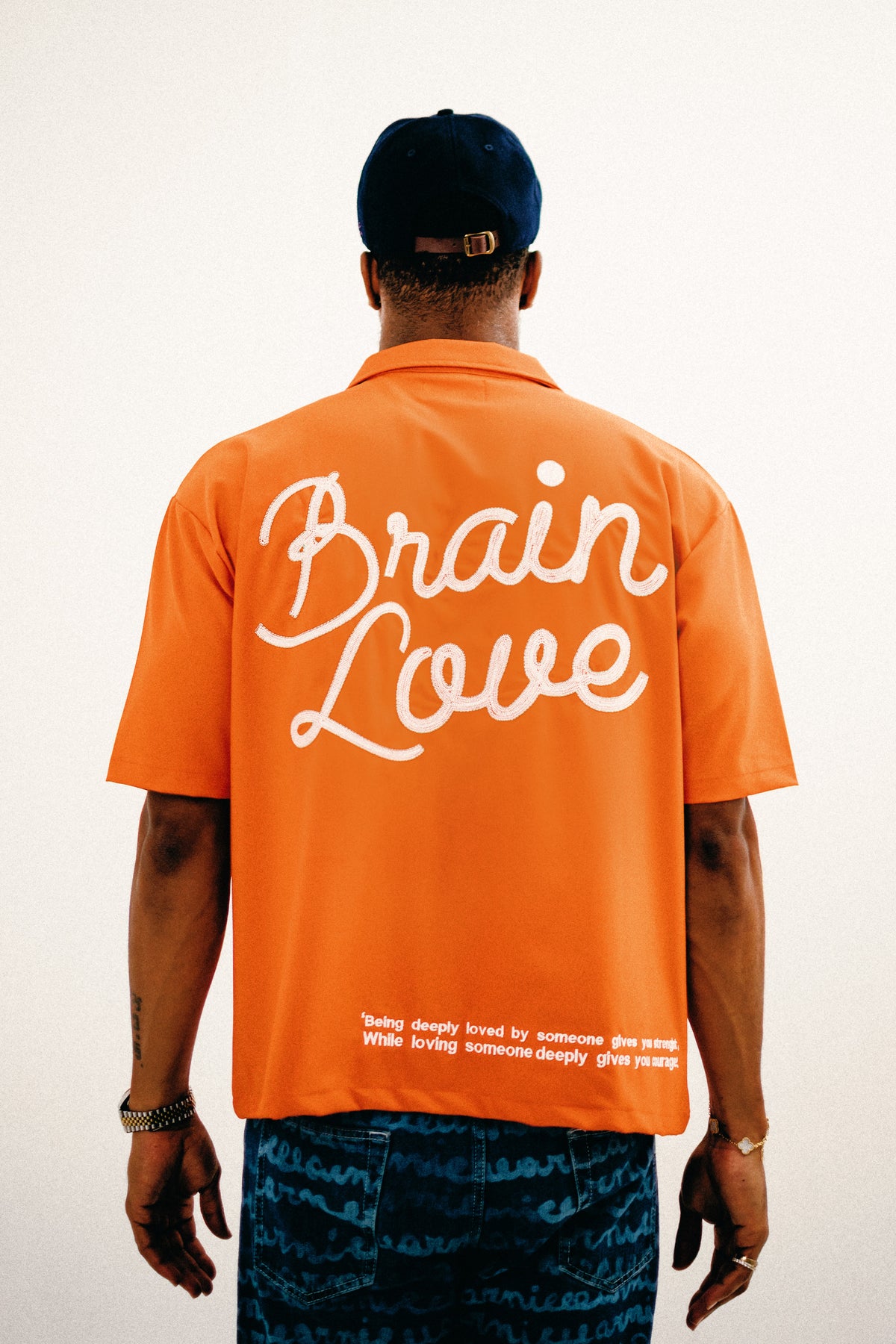 Brain Love "Orange" Uniform Shirt - Brain Love