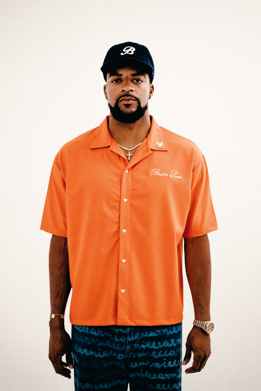 Brain Love "Orange" Uniform Shirt
