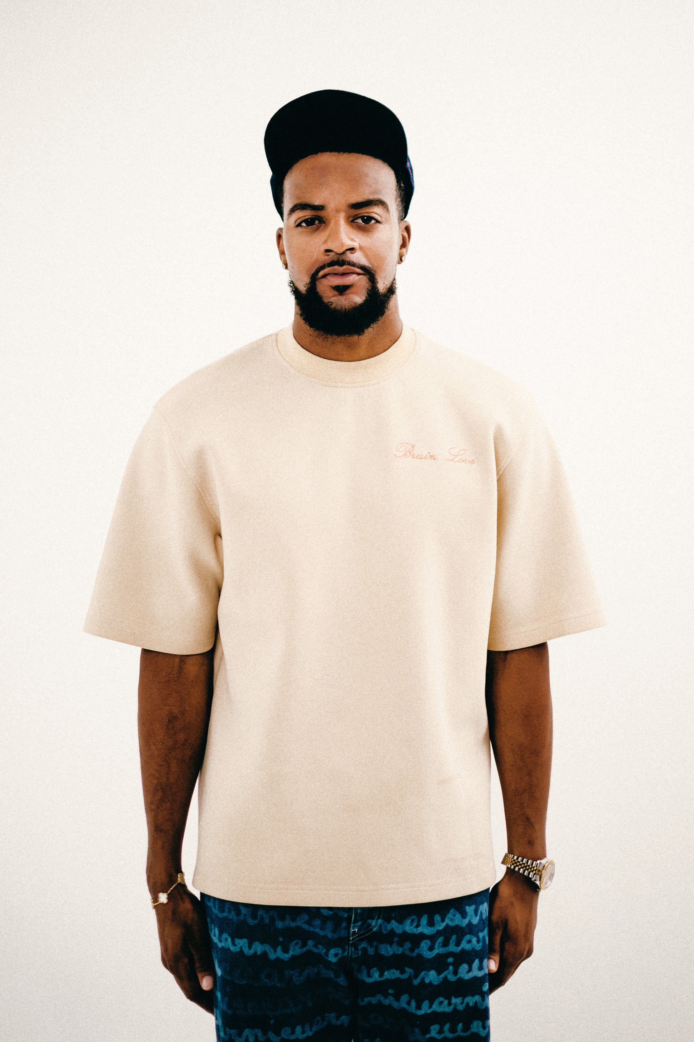 SCULPTOR Tシャツ Puff Sleeve Top Cream クリーム Evolution 